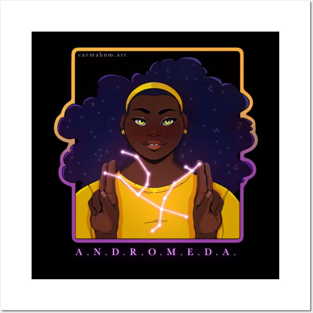 Andromeda Wall Art by CarmahnArt